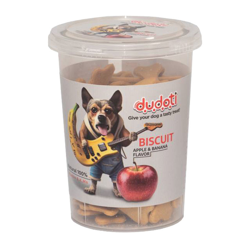 IuGQXsRPeQ بیسکویت سگ دودوتی سیب و موز